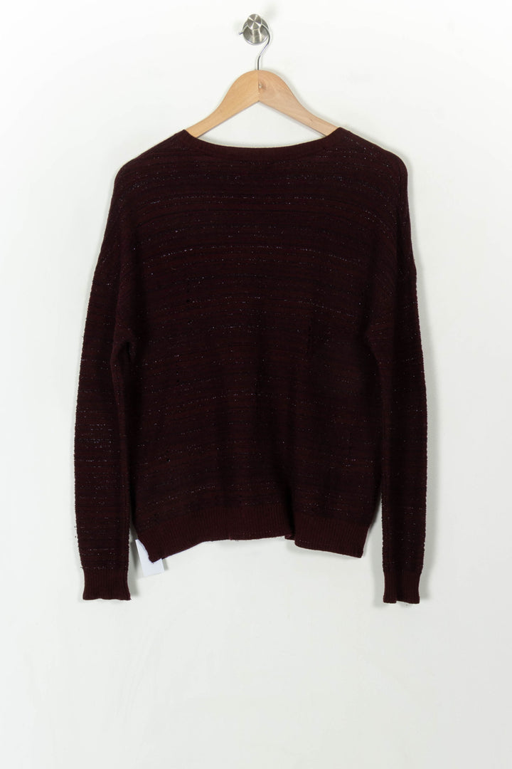Cardigan Bordeaux - Taille S/36 de la marque Bérénice | PARAD31564 - Vendu par Paradigme - Image 5