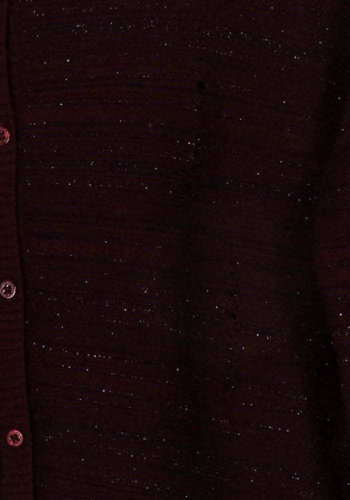 Cardigan Bordeaux - Taille S/36 de la marque Bérénice | PARAD31564 - Vendu par Paradigme - Image 3