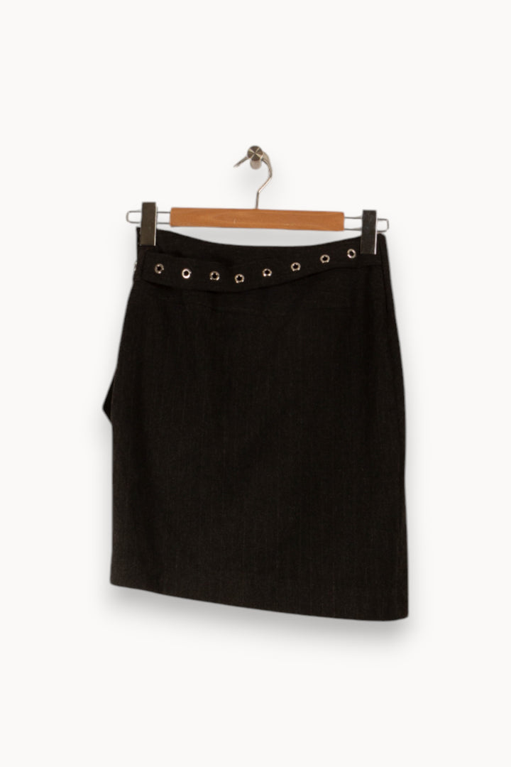 Jupe gris foncé - Taille XS/34 de la marque IKKS | PARAD31568 - Vendu par Paradigme - Image 3
