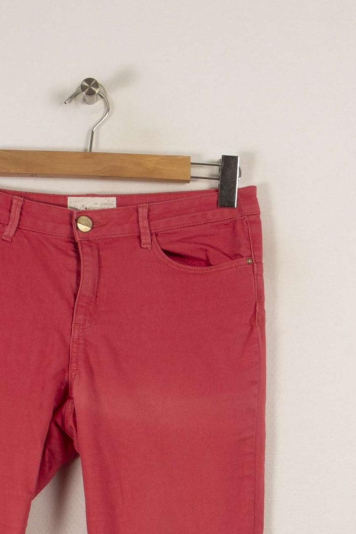 Pantalon Rose - Taille L/40 de la marque Sud express | PARAD31569 - Vendu par Paradigme - Image 2