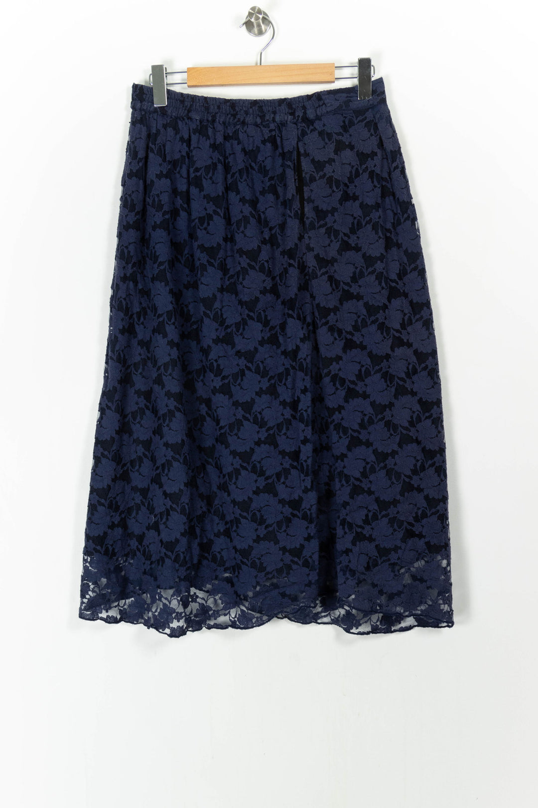 Jupe En Dentelle Bleue - Taille M/38 de la marque Léon & Harper | PARAD31574 - Vendu par Paradigme - Image 4