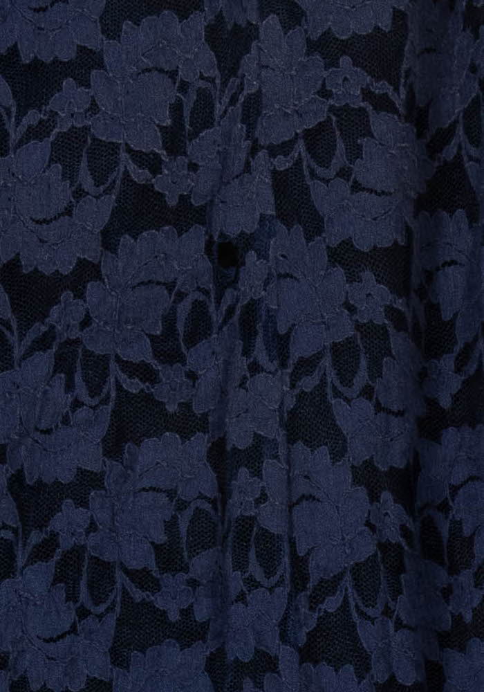 Jupe En Dentelle Bleue - Taille M/38 de la marque Léon & Harper | PARAD31574 - Vendu par Paradigme - Image 3