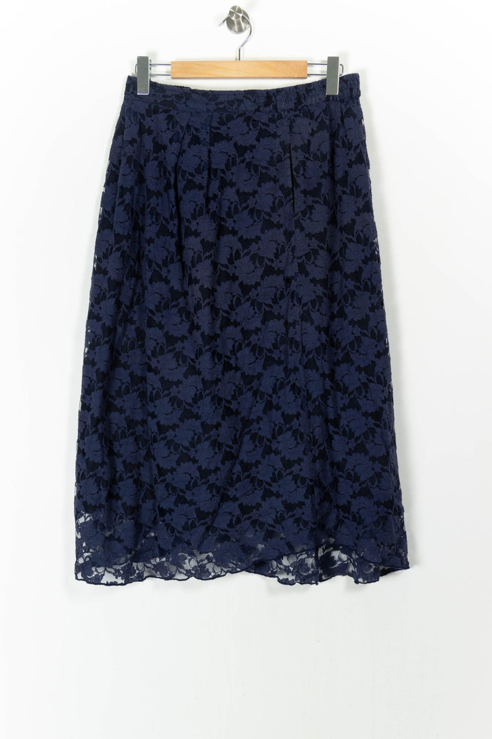 Jupe En Dentelle Bleue - Taille M/38 de la marque Léon & Harper | PARAD31574 - Vendu par Paradigme - Image 2