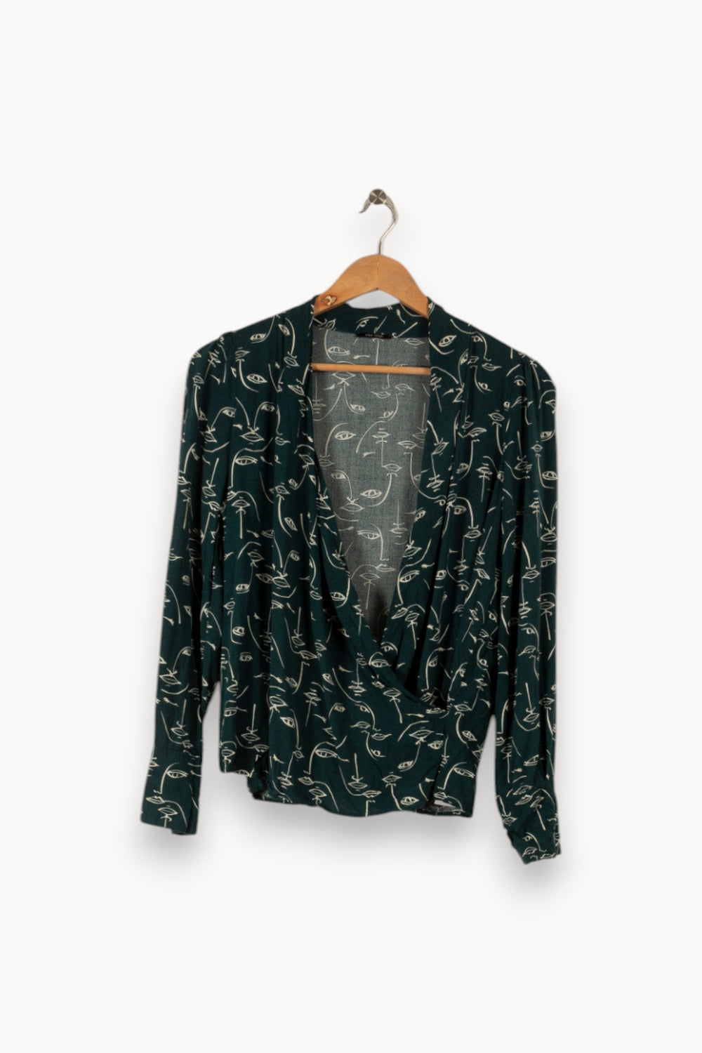 Blouse verte - Taille S/36 de la marque One Step | PARAD31605 - Vendu par Paradigme - Image 1