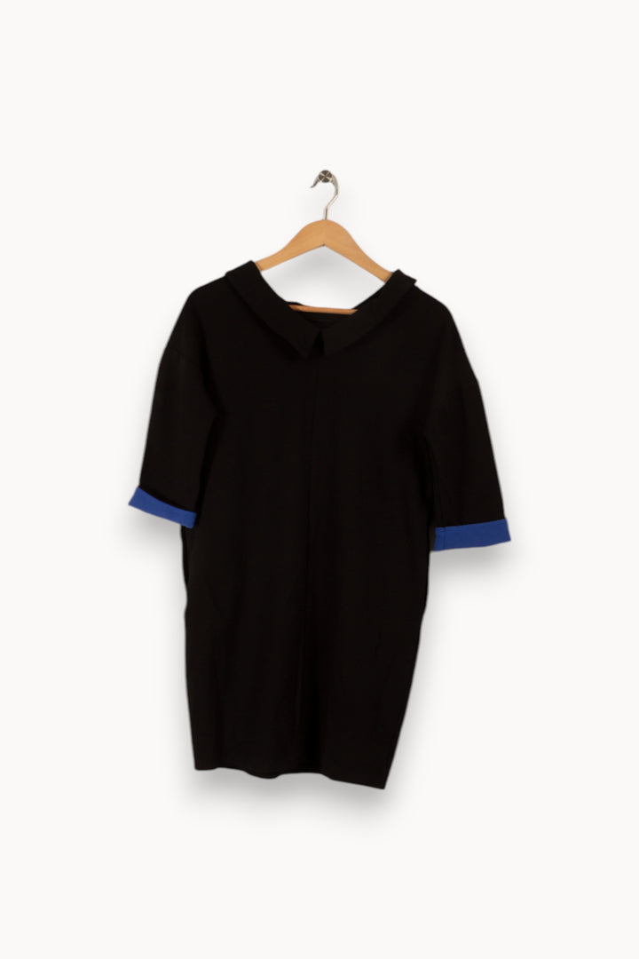 Robe noire - Taille S/36 de la marque La Fée Maraboutée | PARAD31606 - Vendu par Paradigme - Image 3