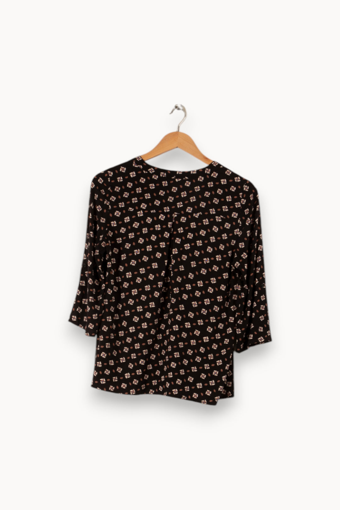 Blouse noire - Taille S/36 de la marque Sud express | PARAD31612 - Vendu par Paradigme - Image 3