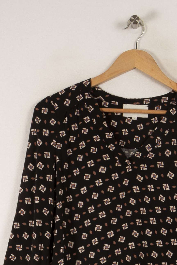 Blouse noire - Taille S/36 de la marque Sud express | PARAD31612 - Vendu par Paradigme - Image 2