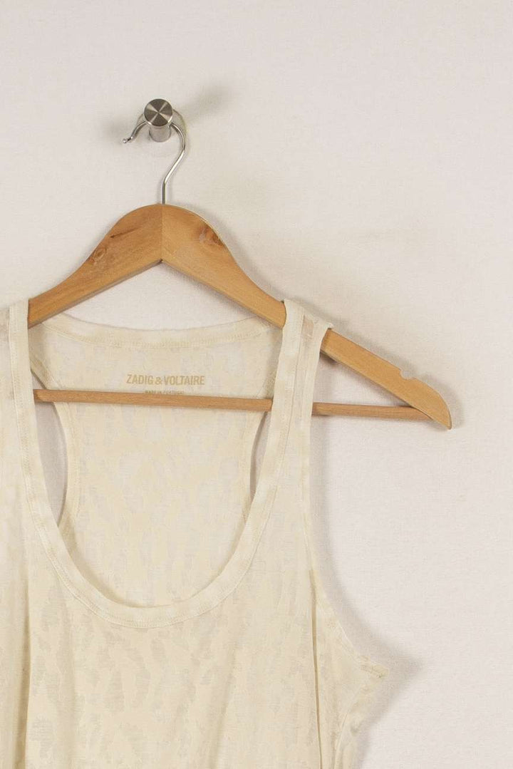 Top beige - Taille S/36 de la marque Zadig&Voltaire | PARAD31625 - Vendu par Paradigme - Image 2