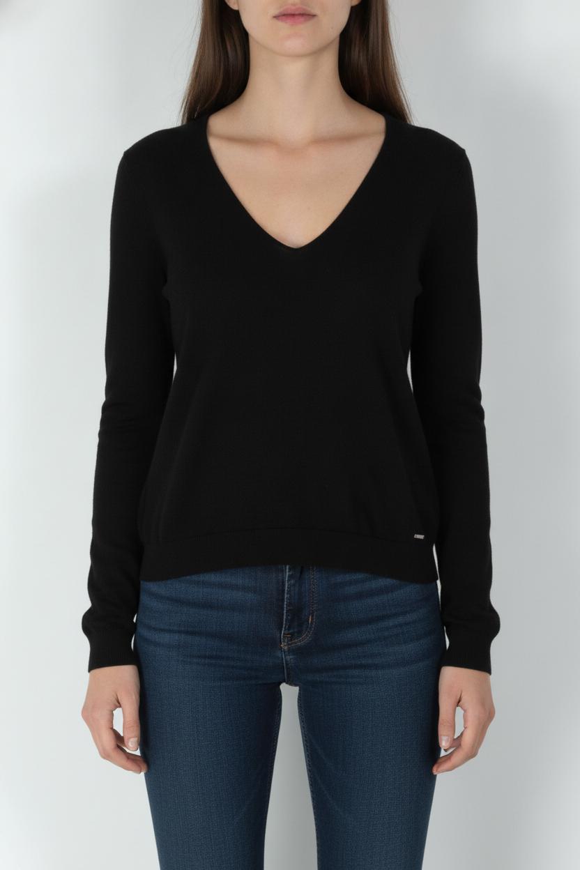 Pull Noir - Taille L/40 de la marque IKKS | PARAD31627 - Vendu par Paradigme - Image 1