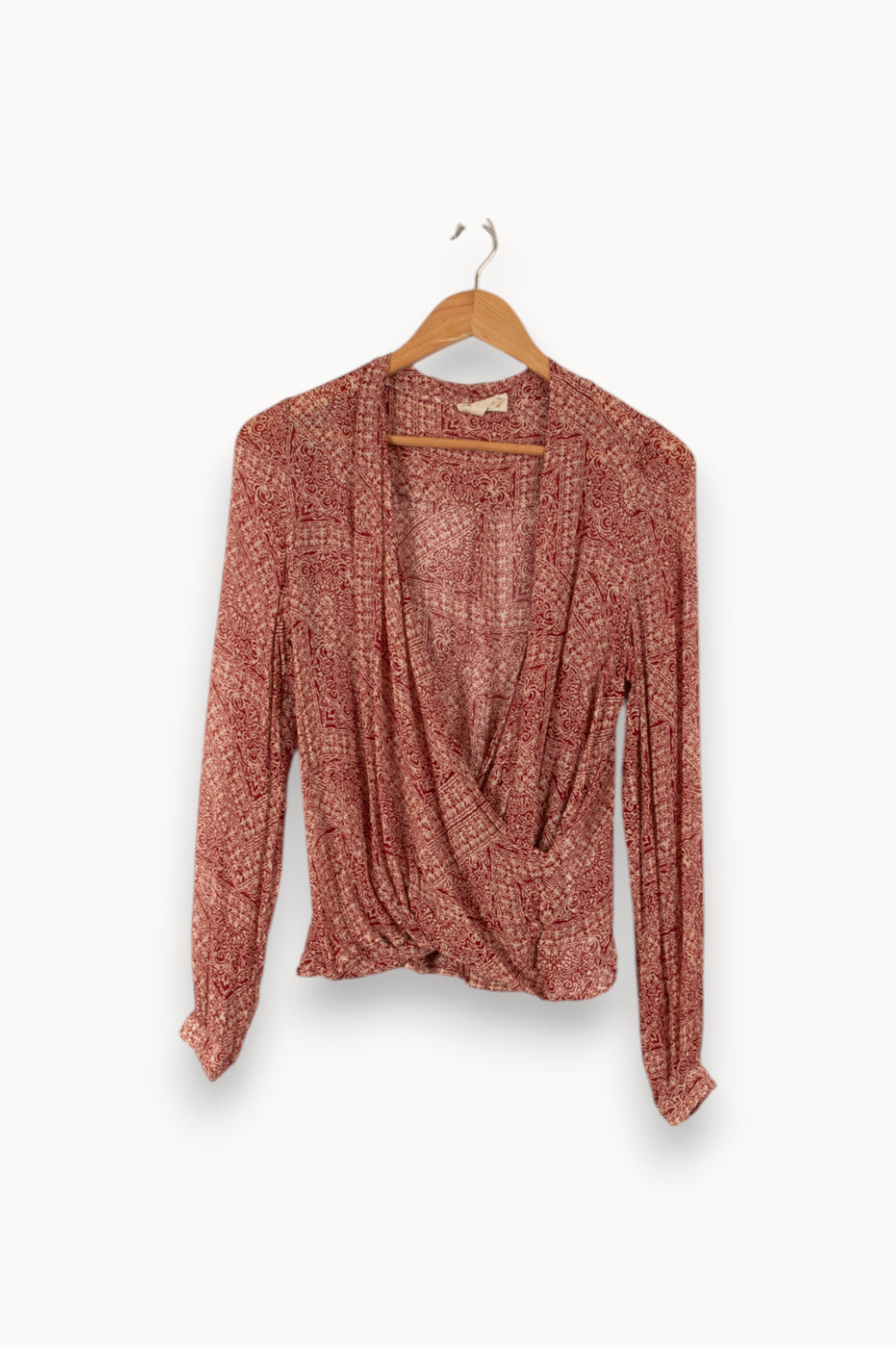 Blouse rouge et blanc - Taille S/36 de la marque Sézane | PARAD31632 - Vendu par Paradigme - Image 1