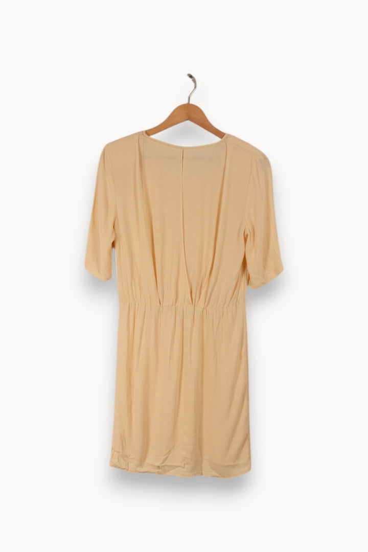 Robe beige - Taille S/36 de la marque American Vintage | PARAD31637 - Vendu par Paradigme - Image 3
