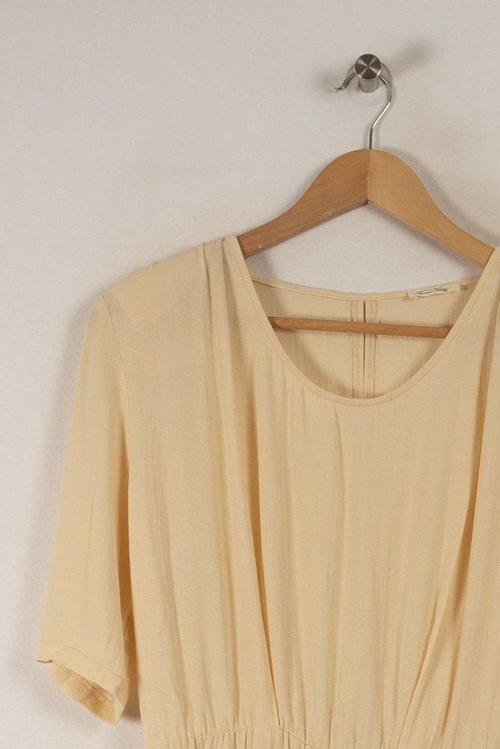 Robe beige - Taille S/36 de la marque American Vintage | PARAD31637 - Vendu par Paradigme - Image 2