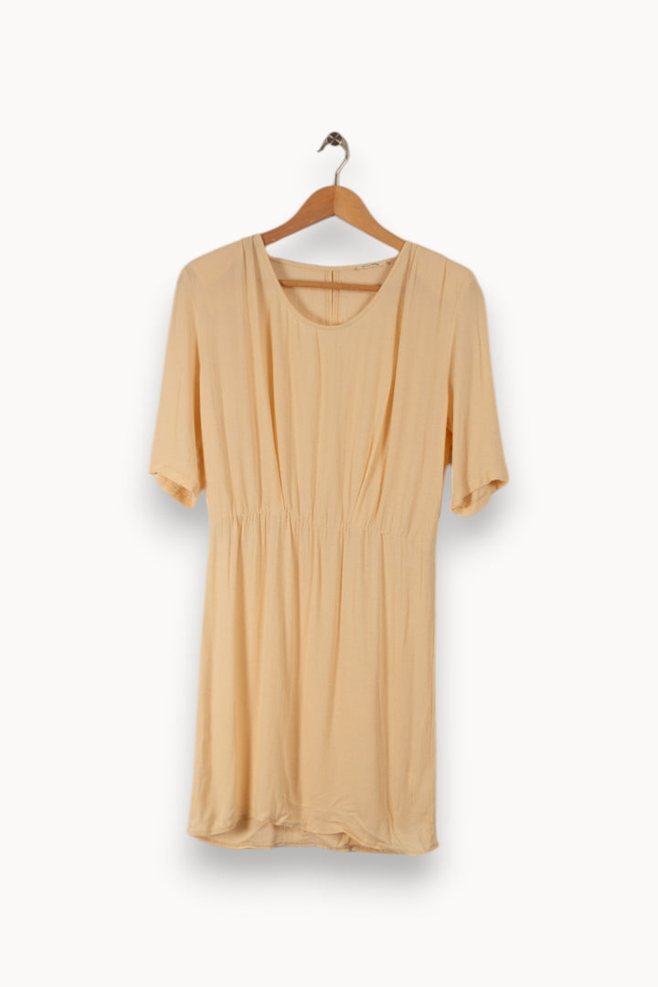 Robe beige - Taille S/36 de la marque American Vintage | PARAD31637 - Vendu par Paradigme - Image 1