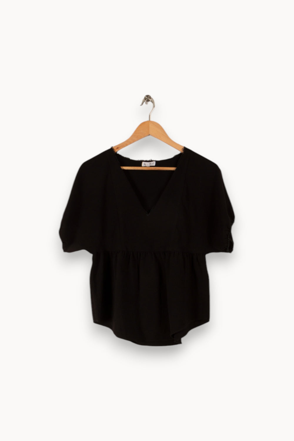 Top Noir - Taille S/36 de la marque Claudie Pierlot | PARAD31645 - Vendu par Paradigme - Image 1
