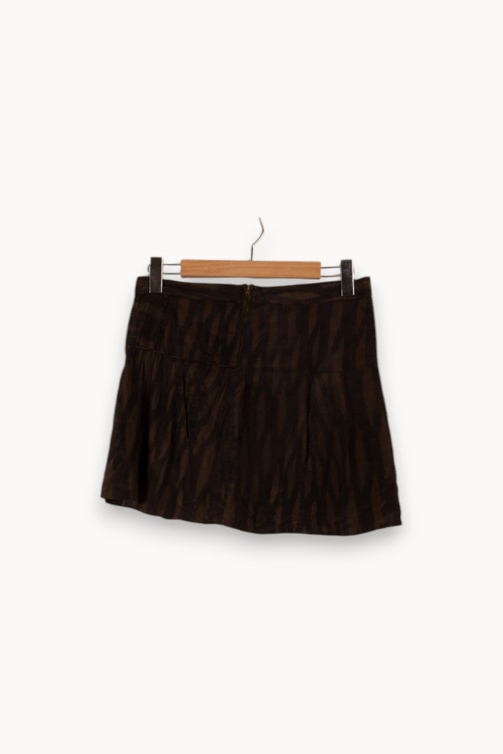 Jupe kaki et noire - Taille S/36 de la marque Isabel Marant | PARAD31660 - Vendu par Paradigme - Image 5