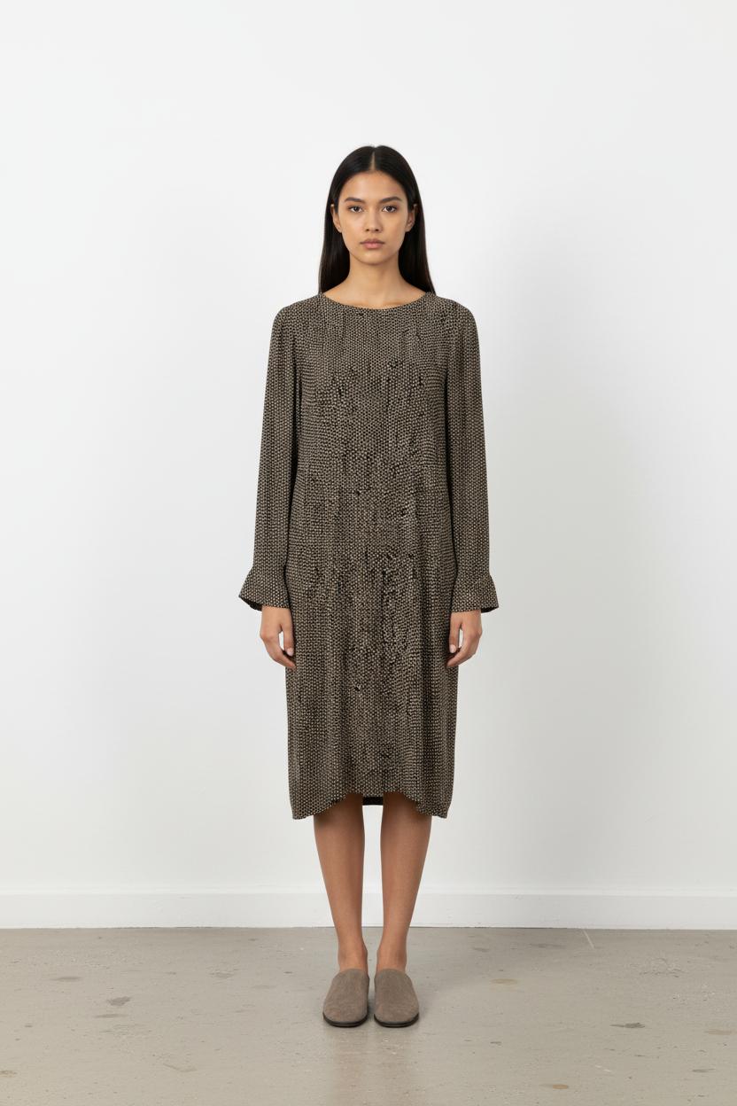 Robe noire et blanche - Taille XS/34