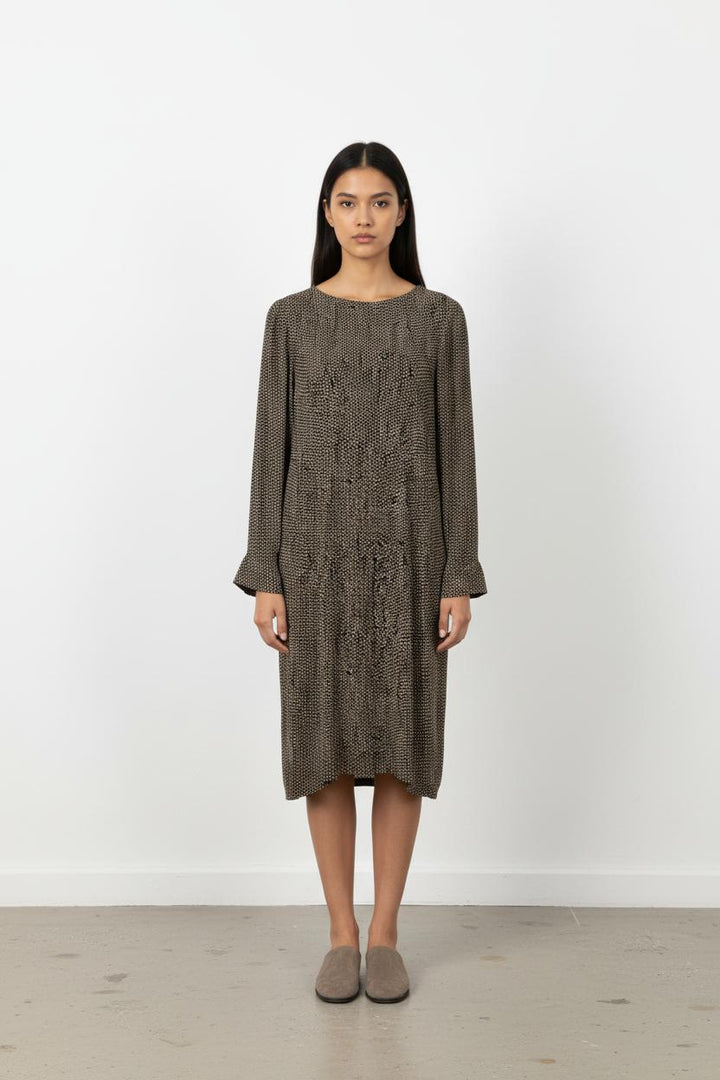 Robe noire et blanche - Taille XS/34