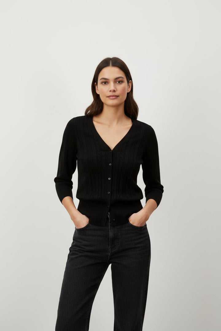 Cardigan noir - Taille S/36