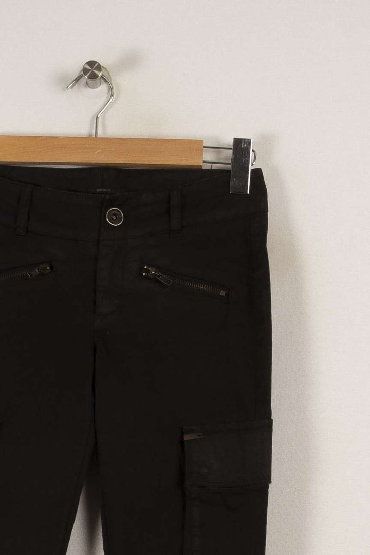 Pantalon noir - Taille XS/34 de la marque IKKS | PARAD31724 - Vendu par Paradigme - Image 2