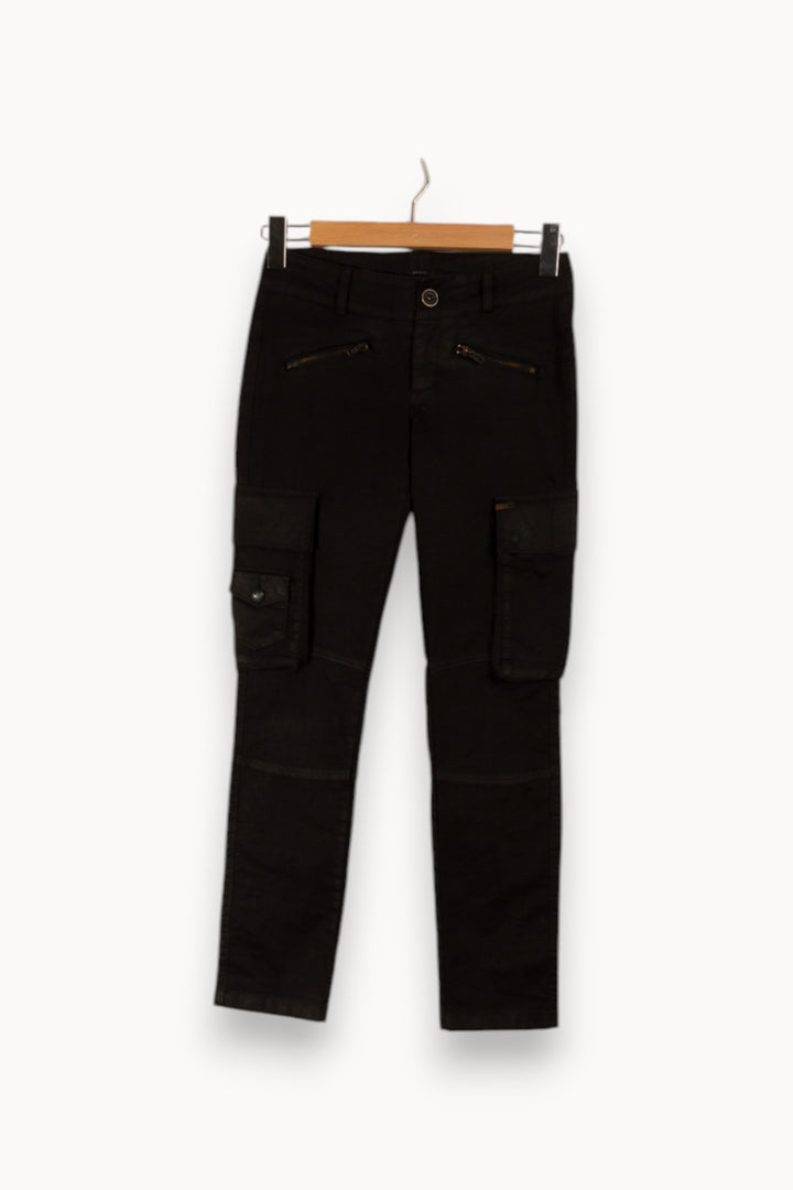 Pantalon noir - Taille XS/34 de la marque IKKS | PARAD31724 - Vendu par Paradigme - Image 1