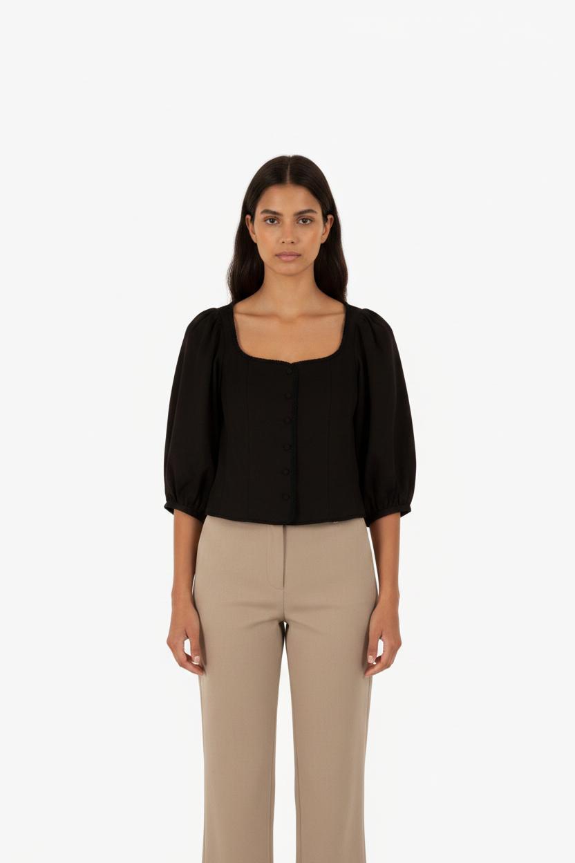 Blouse noire - Taille S/36
