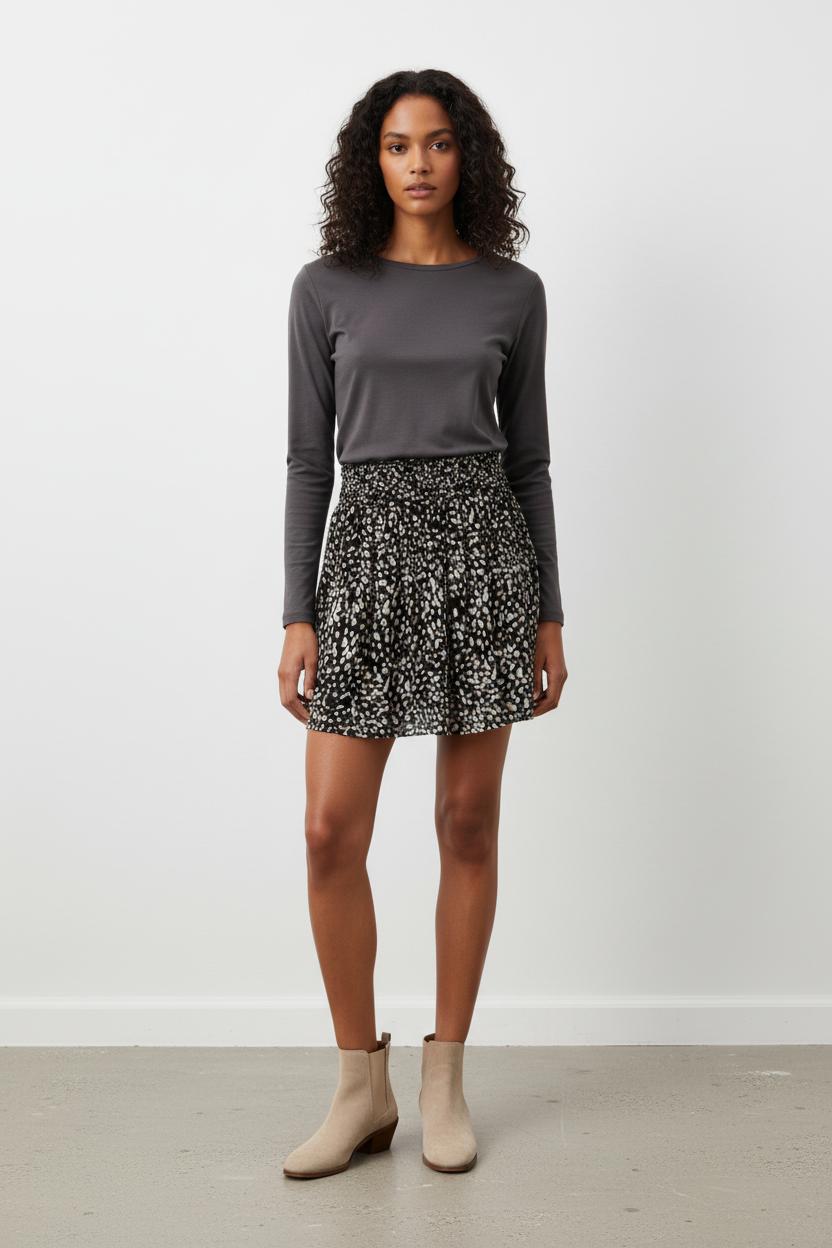Jupe noir et blanc - Taille S/36