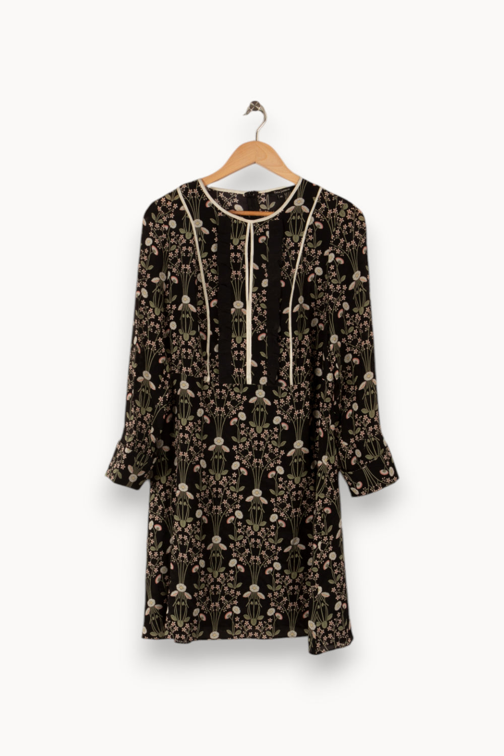 Robe noire - Taille L/40 de la marque Tara Jarmon | PARAD31748 - Vendu par Paradigme - Image 1