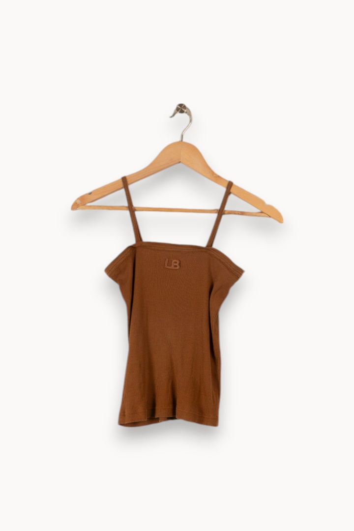 Top Marron - Taille S/36 de la marque Laurence Bras | PARAD31761 - Vendu par Paradigme - Image 1