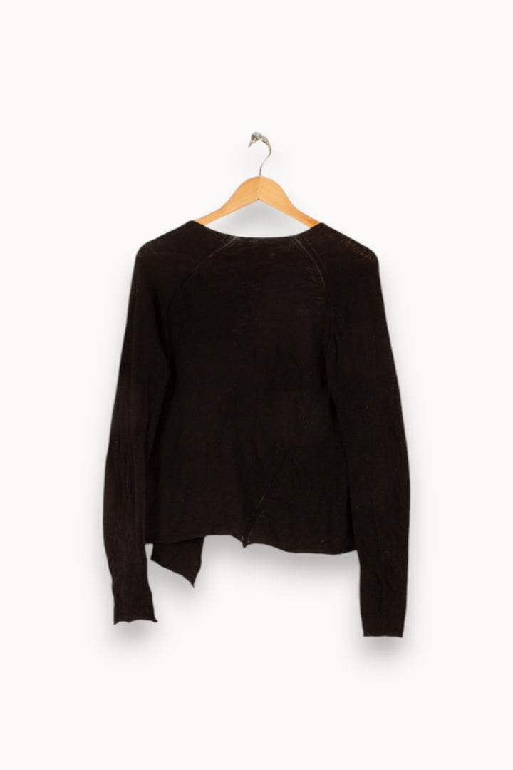 Cardigan Noir - Taille M/38 de la marque Zadig&Voltaire | PARAD31805 - Vendu par Paradigme - Image 4