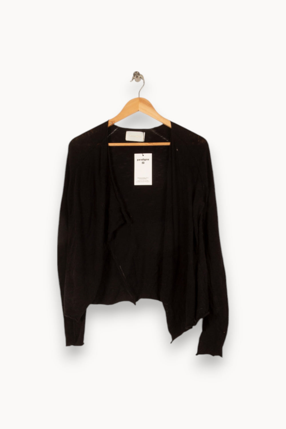 Cardigan Noir - Taille M/38 de la marque Zadig&Voltaire | PARAD31805 - Vendu par Paradigme - Image 2