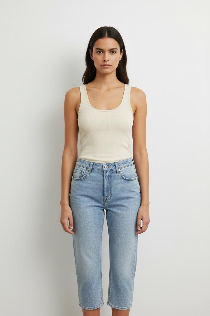 Top beige - Taille S/36