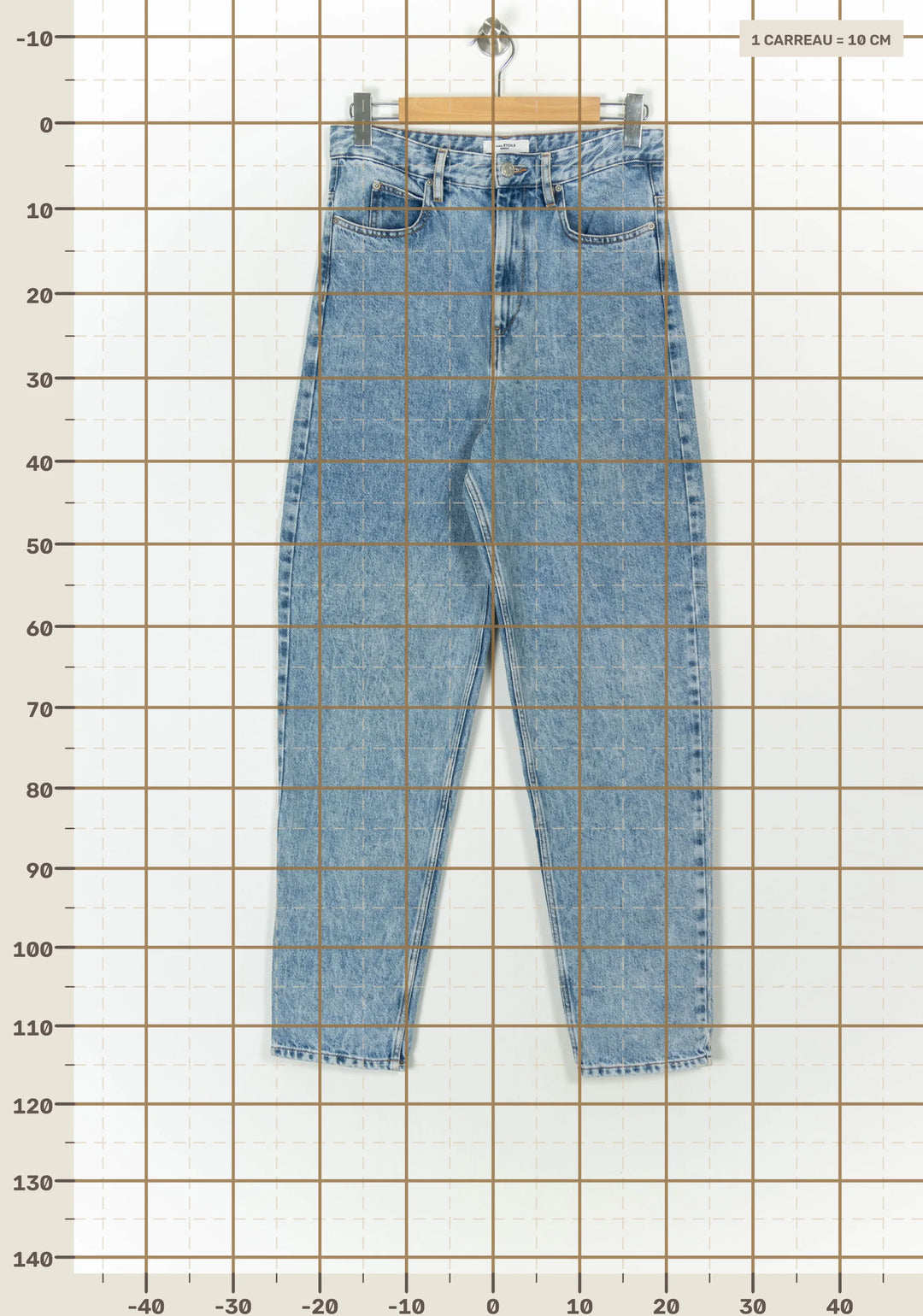 Jean Bleu - Taille S/36 de la marque Isabel Marant étoile | PARAD31854 - Vendu par Paradigme - Image 4