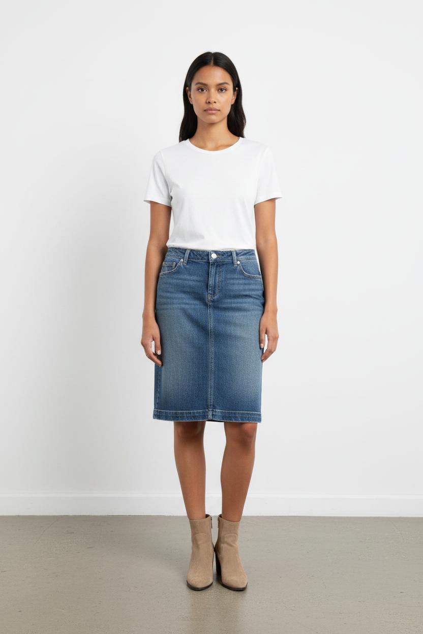 Jupe en jean bleu - Taille XS/34