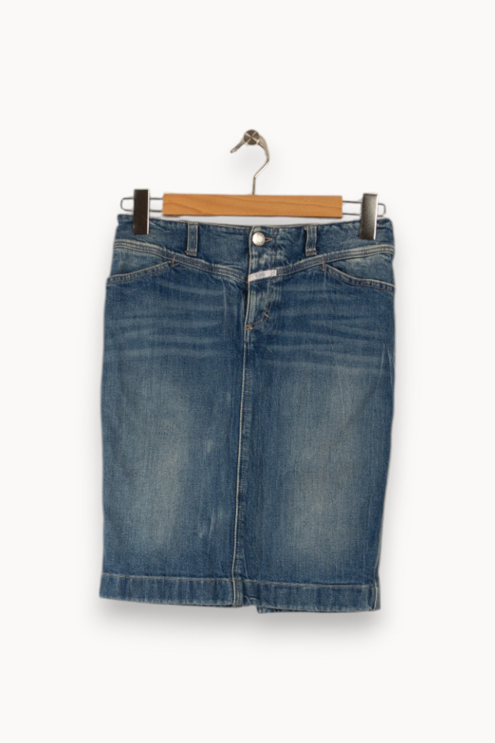 Jupe en jean bleu - Taille XS/34 de la marque Closed | PARAD31877 - Vendu par Paradigme - Image 1