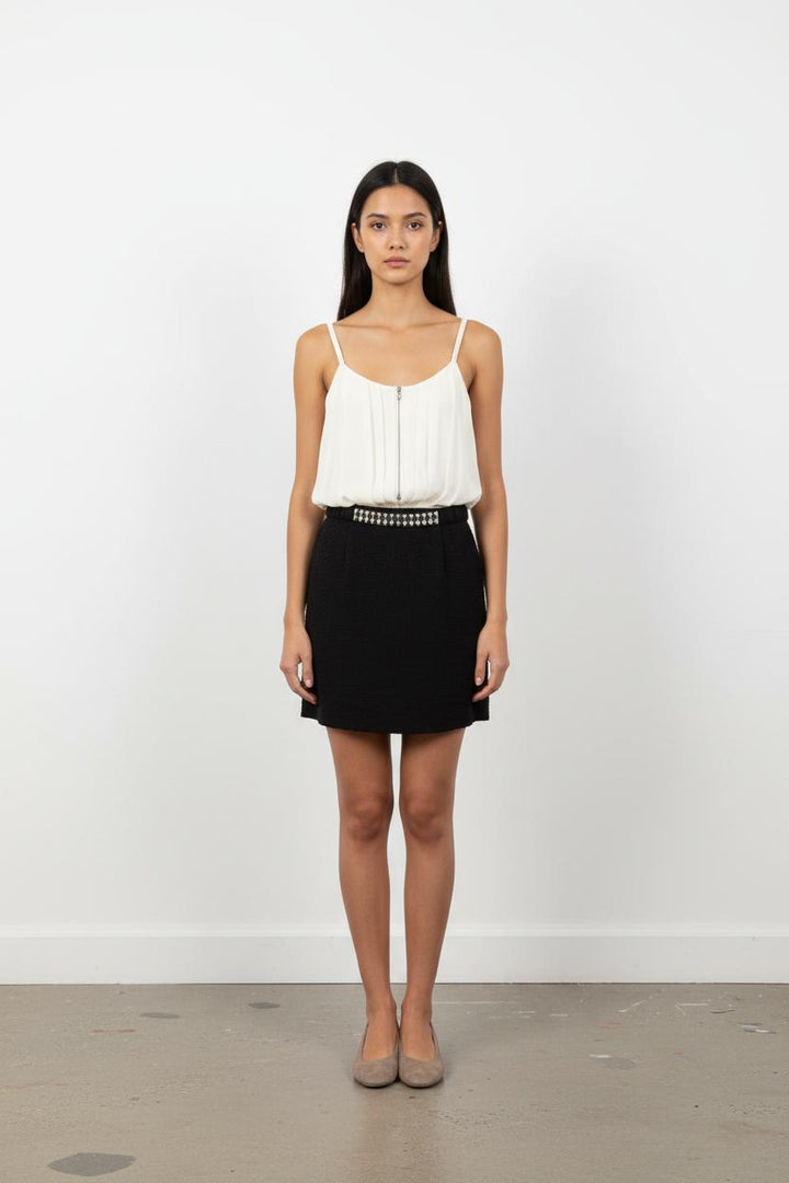 Robe noire et blanche - Taille S/36