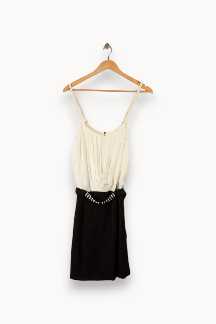 Robe noire et blanche - Taille S/36 de la marque Sandro | PARAD31910 - Vendu par Paradigme - Image 1
