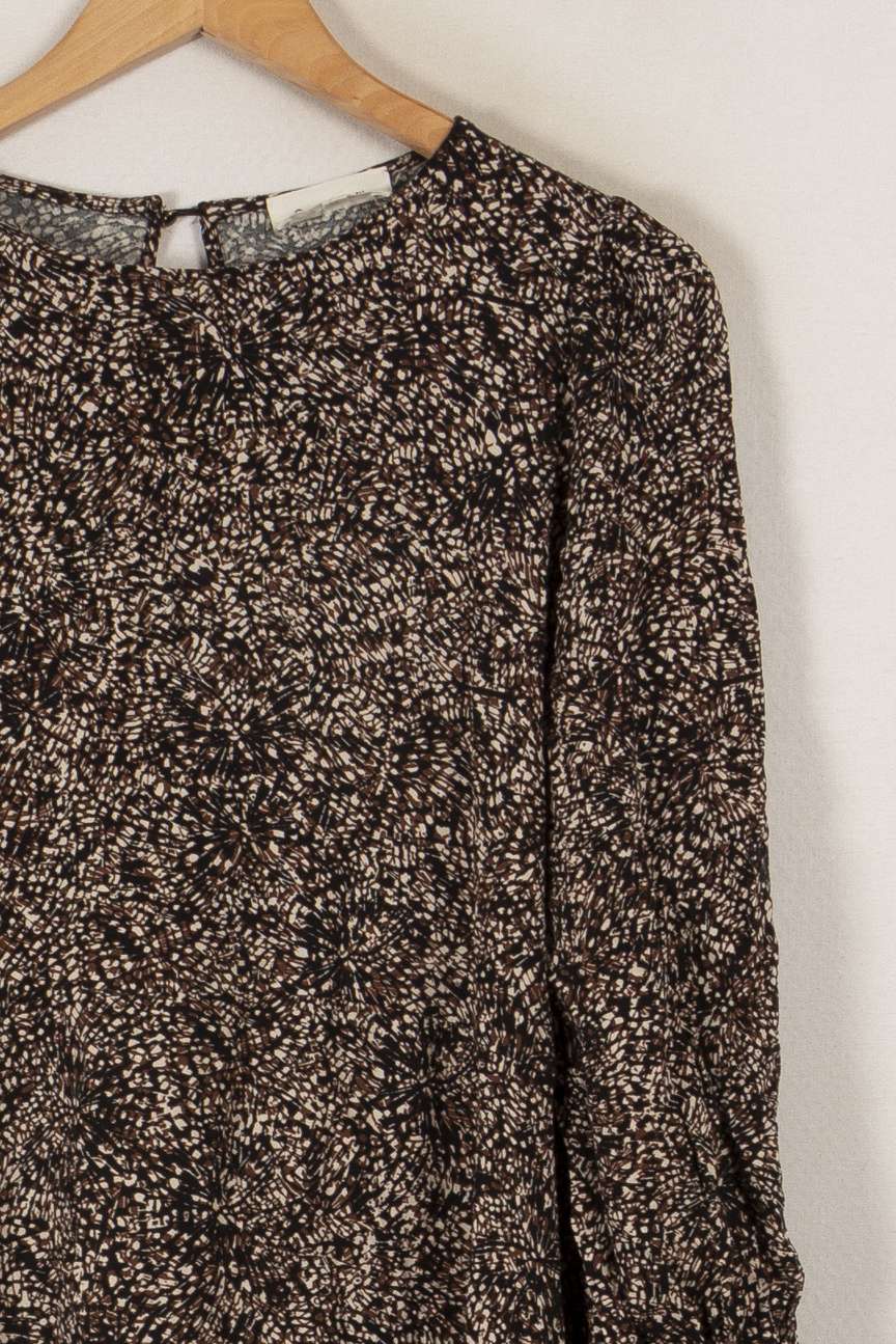 Robe Marron - Taille M/38 de la marque Grace & Mila | PARAD31911 - Vendu par Paradigme - Image 2