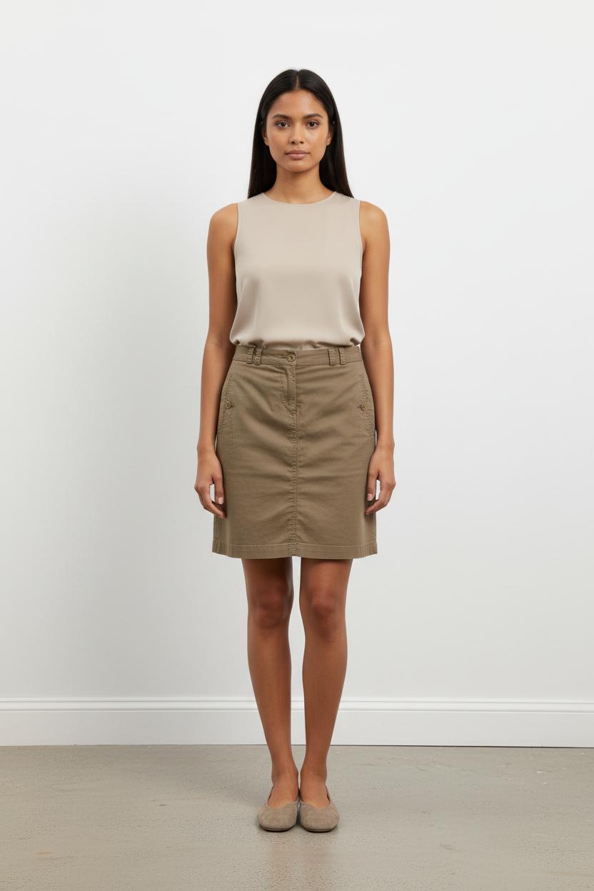 Jupe vert kaki - Taille XXL/44