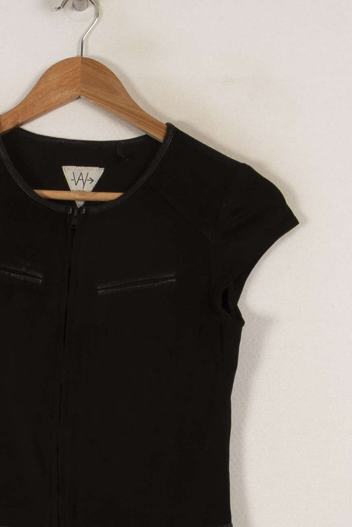Combishort noir - Taille M/38 de la marque IKKS | PARAD31926 - Vendu par Paradigme - Image 2