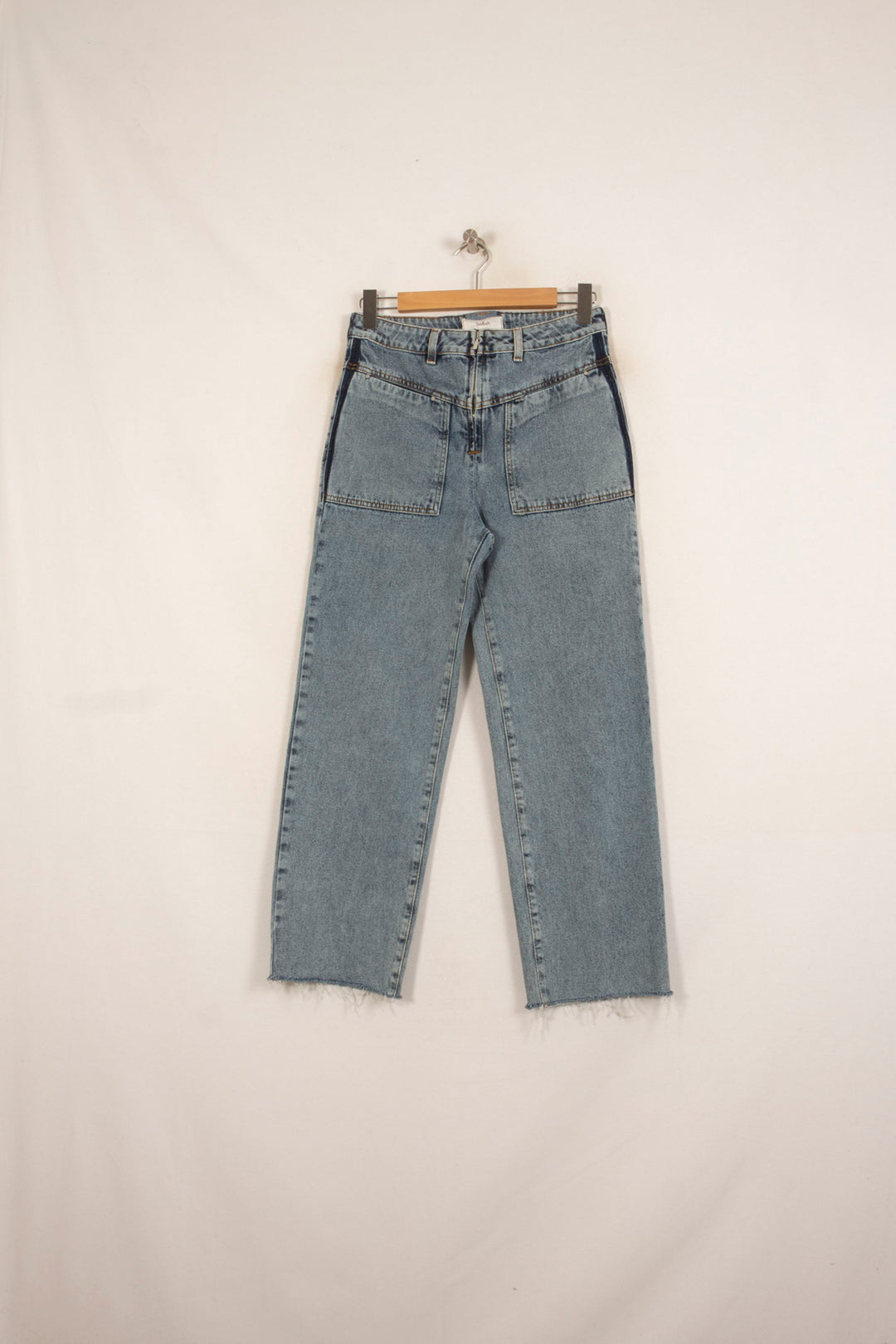 Jean Bleu - Taille S/36 de la marque ba&sh | PARAD31935 - Vendu par Paradigme - Image 2