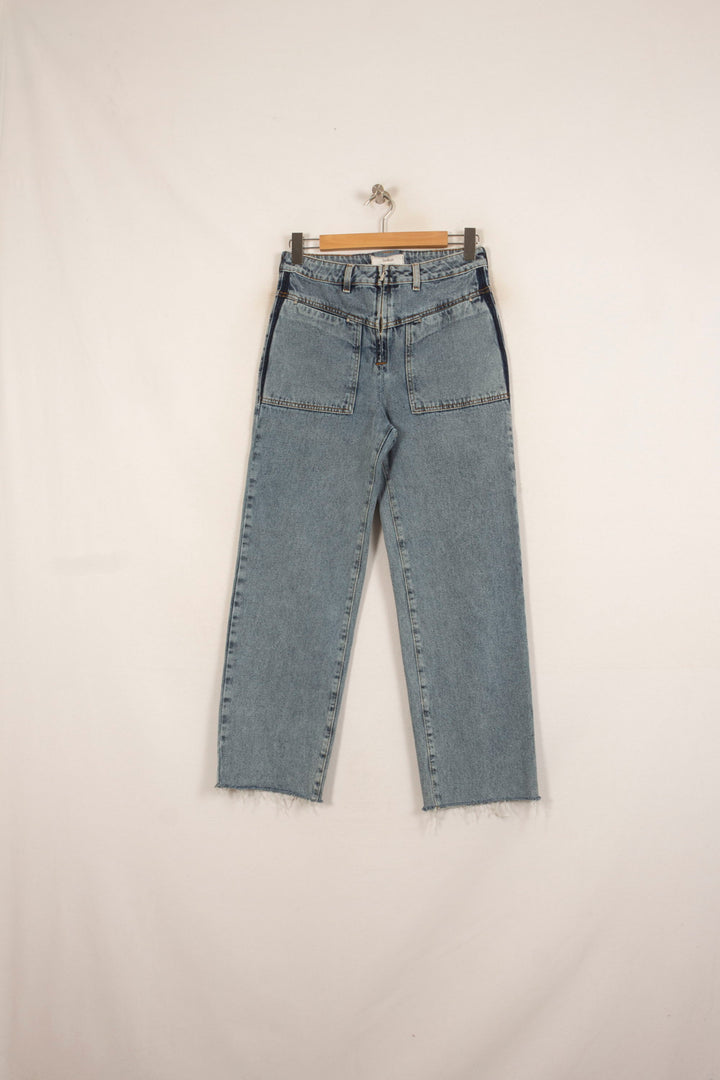 Jean Bleu - Taille S/36 de la marque ba&sh | PARAD31935 - Vendu par Paradigme - Image 2