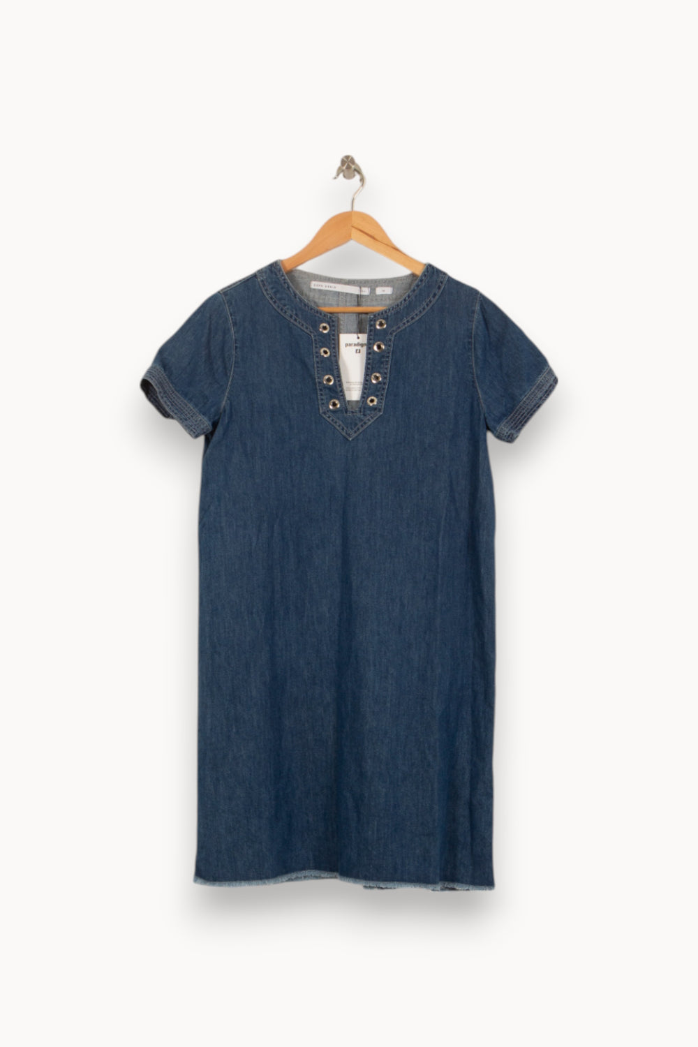 Robe Chemise Bleu - Taille S/36 de la marque ZAPA | PARAD31941 - Vendu par Paradigme - Image 2