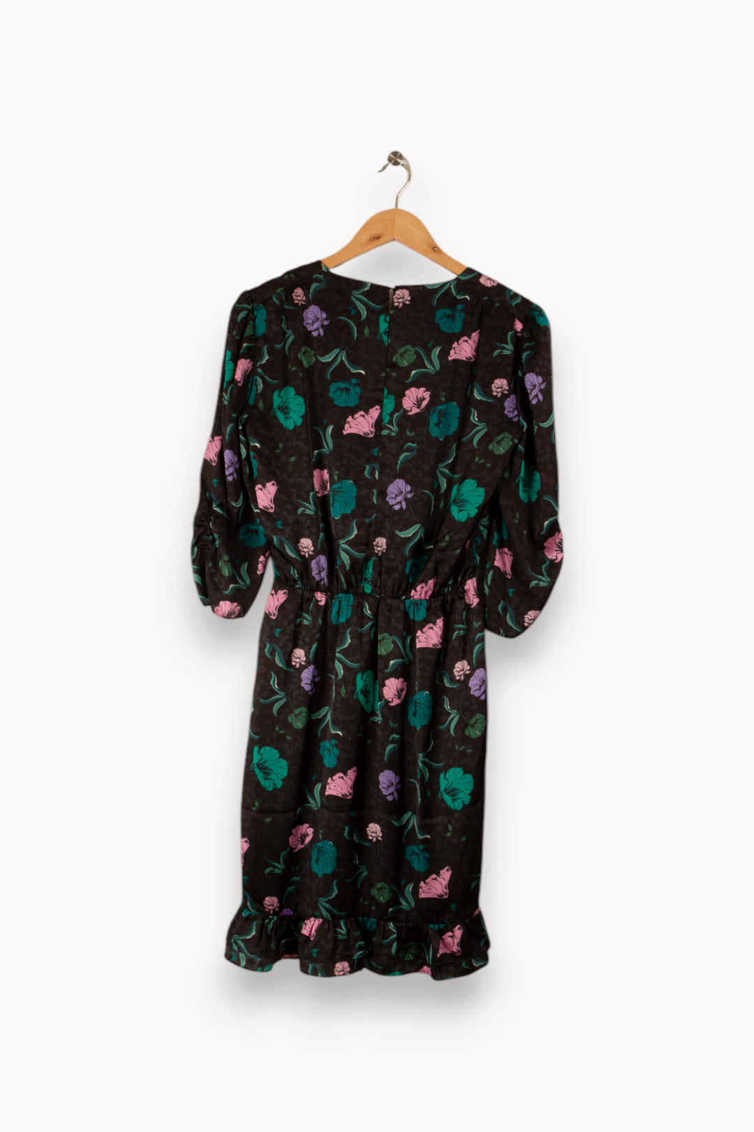 Robe noire à motifs - Taille XS/34 de la marque IKKS | PARAD31942 - Vendu par Paradigme - Image 3