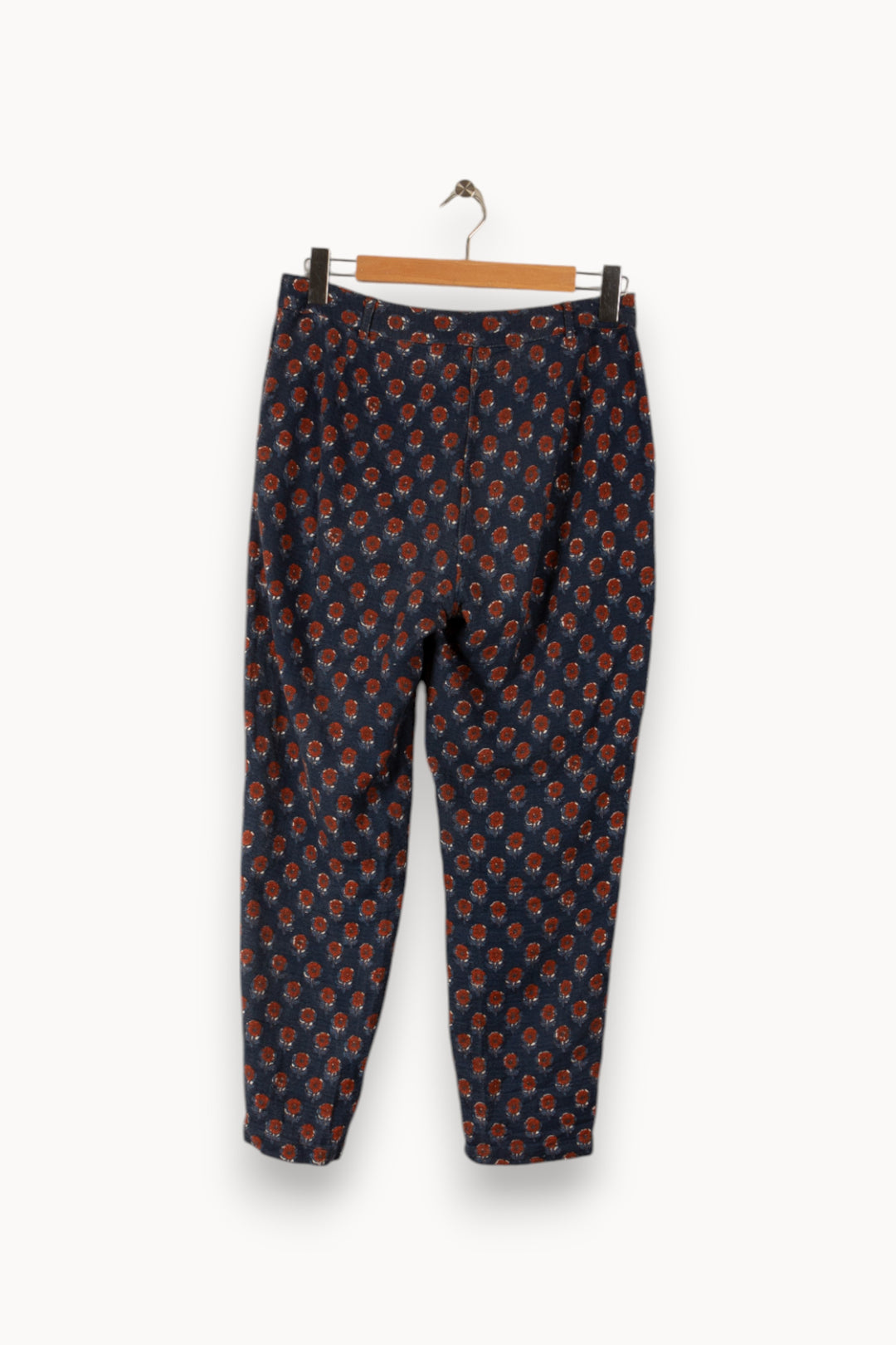 Pantalon bleu à motifs - Taille M/38 de la marque Des petits hauts | PARAD31944 - Vendu par Paradigme - Image 3