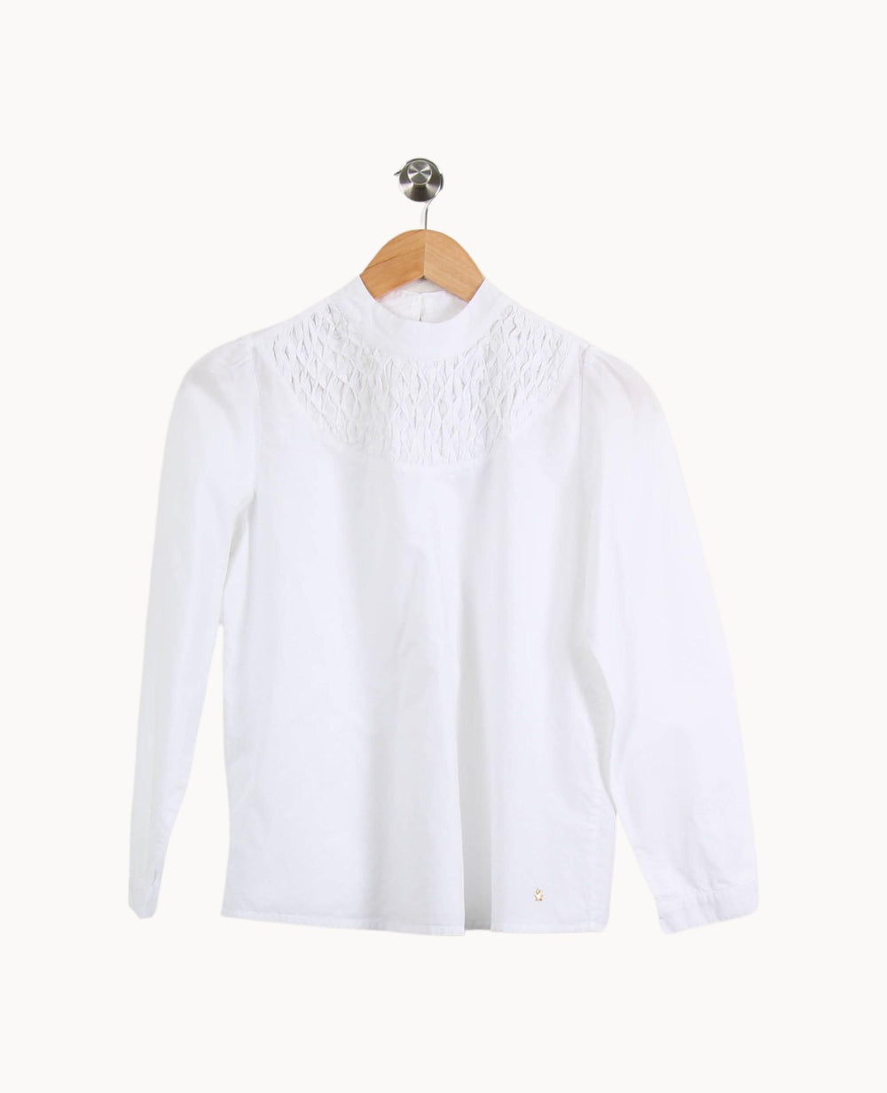 Blouse blanche - Taille S/36 de la marque Des petits hauts | PARAD31983 - Vendu par Paradigme - Image 2