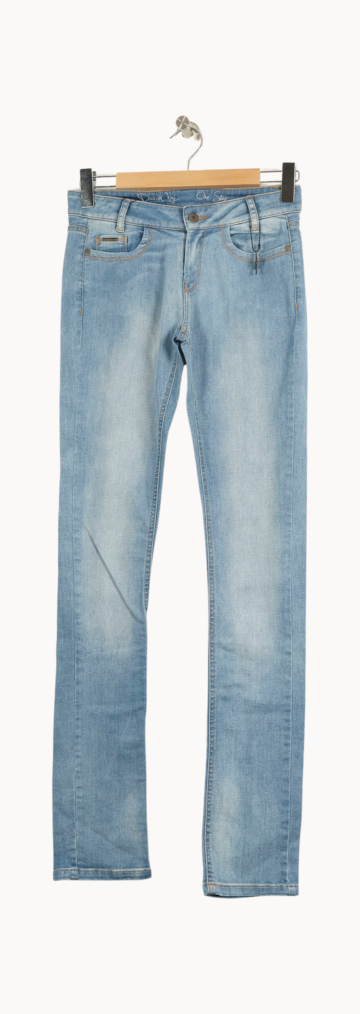 Jean Bleu - Taille S/36 de la marque One Step | PARAD32013 - Vendu par Paradigme - Image 2