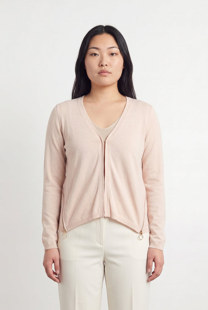 Cardigan Rose - Taille L/40 de la marque Maje | PARAD32021 - Vendu par Paradigme - Image 1
