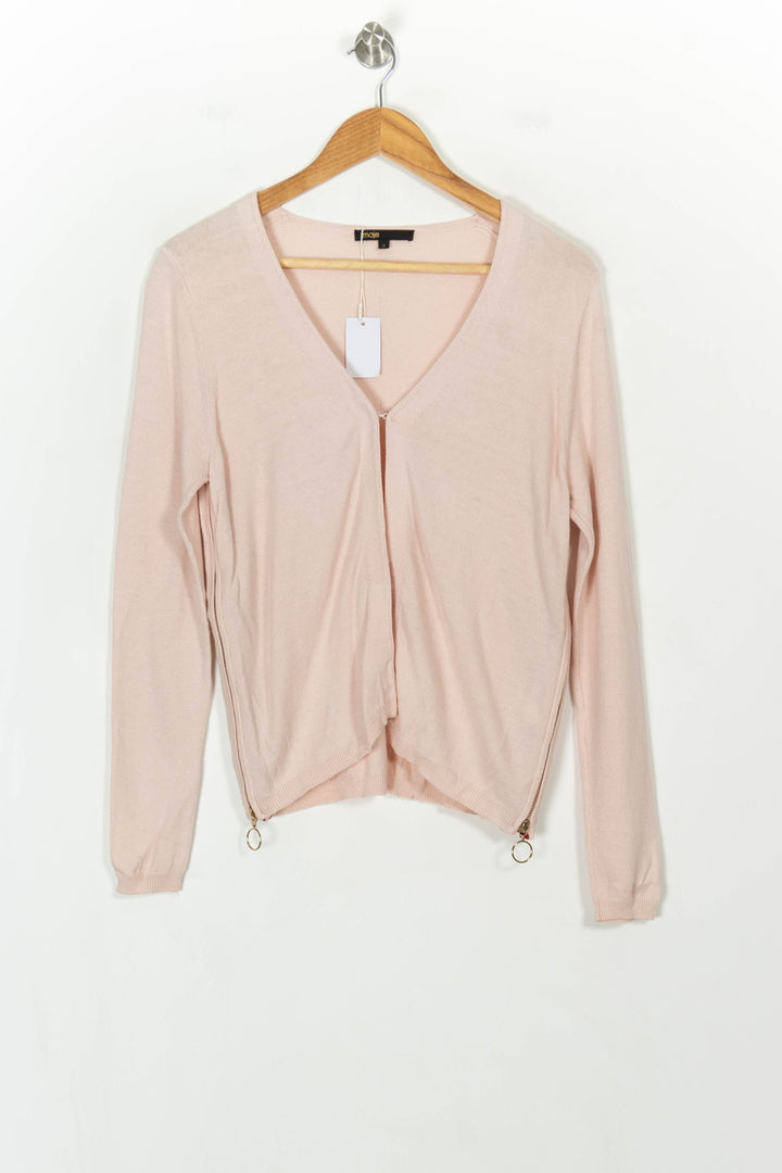 Cardigan Rose - Taille L/40 de la marque Maje | PARAD32021 - Vendu par Paradigme - Image 2
