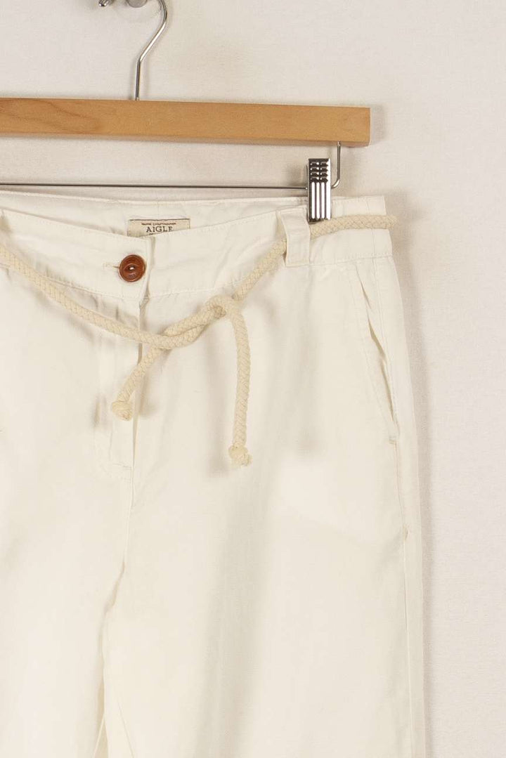 Pantalon blanc - Taille S/36 de la marque Aigle | PARAD32030 - Vendu par Paradigme - Image 2