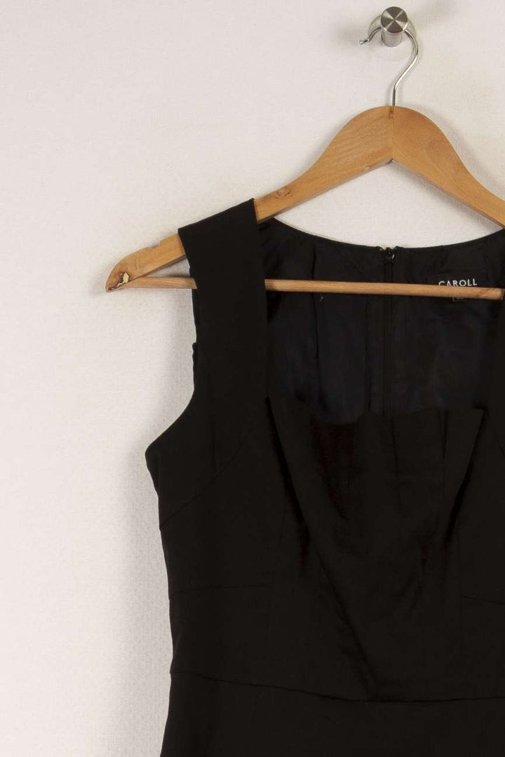 Robe noire - Taille S/36 de la marque Caroll | PARAD32031 - Vendu par Paradigme - Image 2